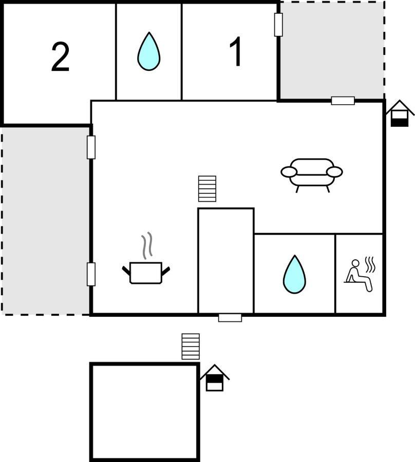2 Bedroom Gorgeous Home In Lembruch-Duemmer See מראה חיצוני תמונה